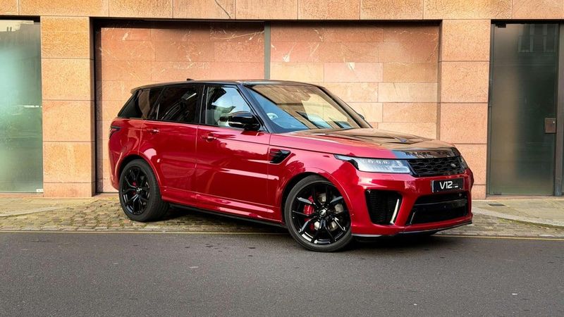 Land Rover Range Rover Sport SVR: Models and Specs (1/4)